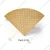 25 Pcs, Cone-Shaped Waffle Pouch
